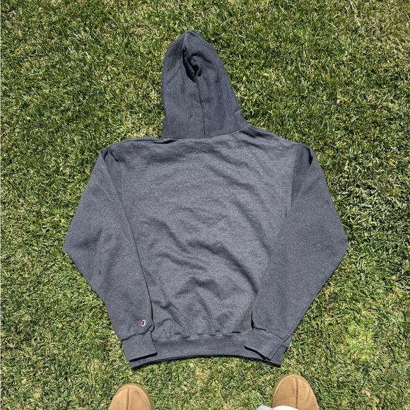 Y2K RCC Graphic College Hoodie by Champion - Picture 2 of 3